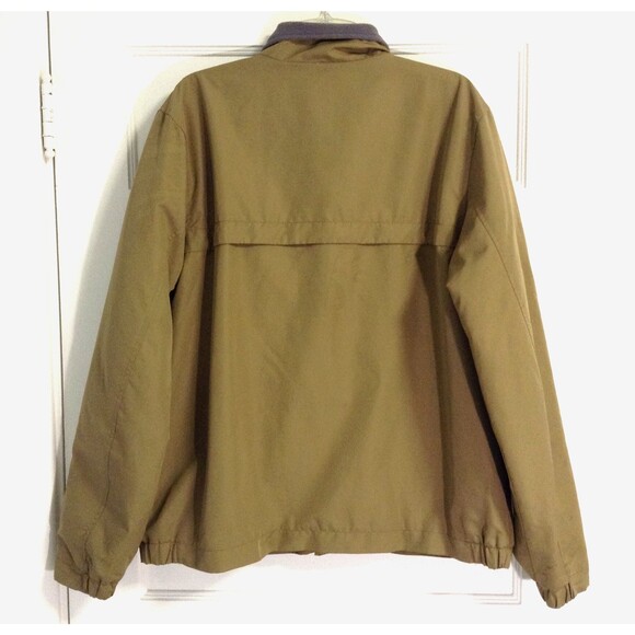 Eddie Bauer Chore Jacket Men L Tan Fleece Lined Insulated Barn Work Outdoor Warm - Picture 4 of 13